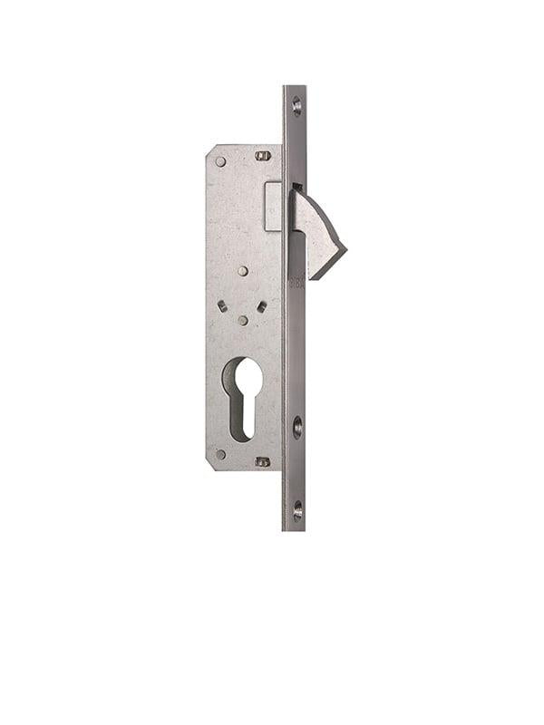 Mortise lock 10201, nickel-plated