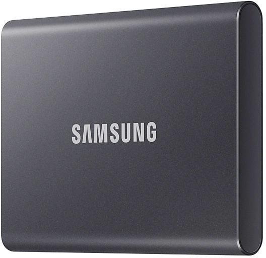 Kietasis diskas Samsung T7, SSD, 1 TB, pilka