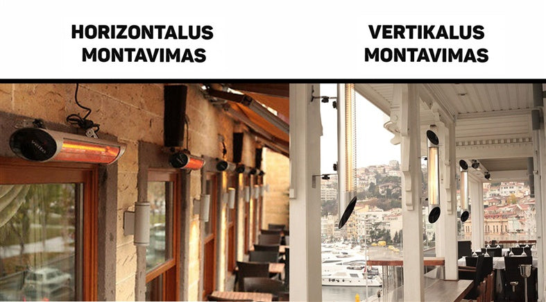 Infraraudonųjų spindulių šildytuvas Veito 06-00180