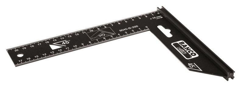 Combination Square 45 and 90 degrees 250 mm, Bahco