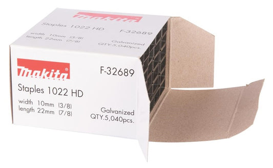 Staples Makita DST221, 22 mm x 10 mm