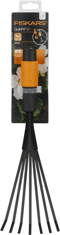 Grėblys vėduoklinis Fiskars QuickFit Flower 135552, 320 mm