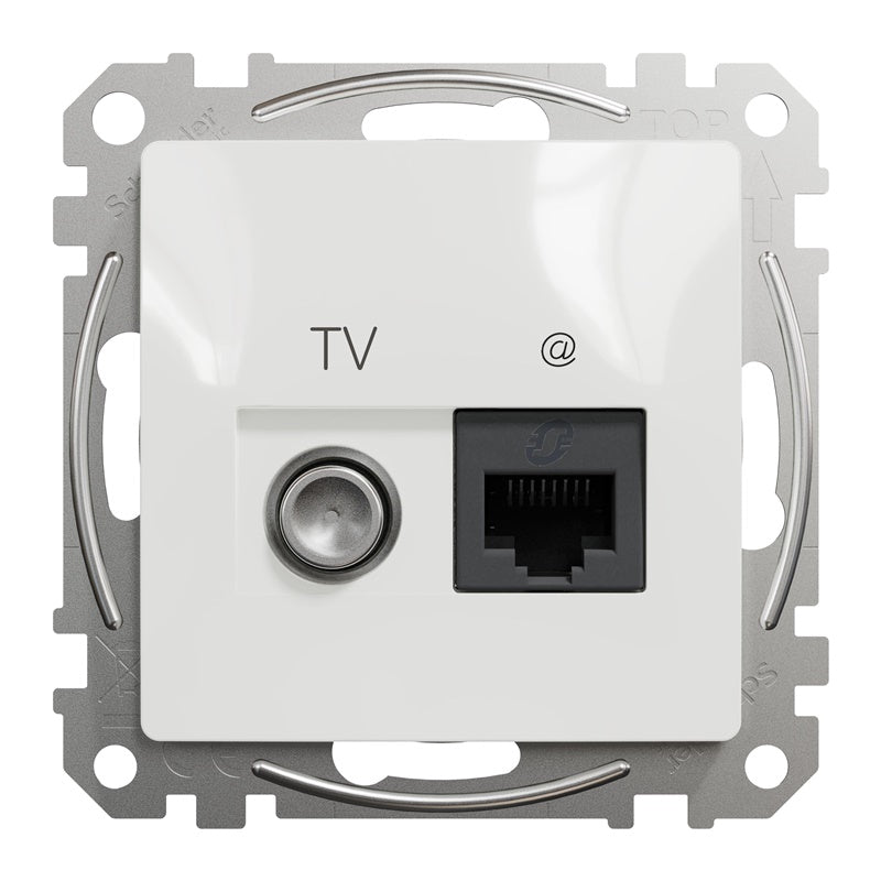 Antenna and computer socket SCHNEIDER SEDNA DESIGN