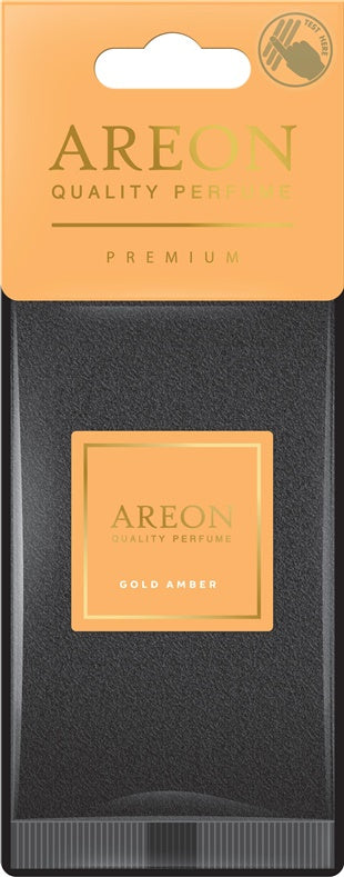 Odświeżacz samochodowy Areon Premium Gold Amber