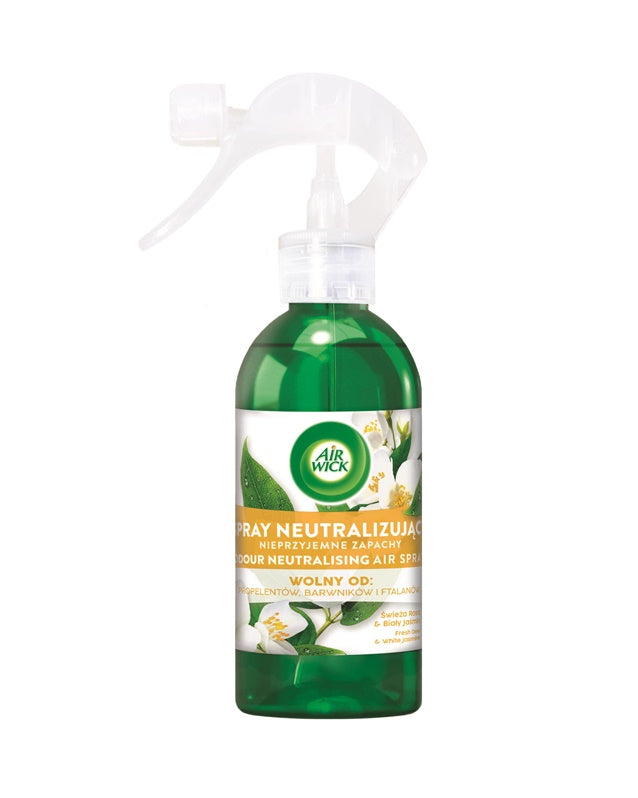 Odświeżacz powietrza Air Wick, o zapachu róży i białego jaśminu, 237 ml