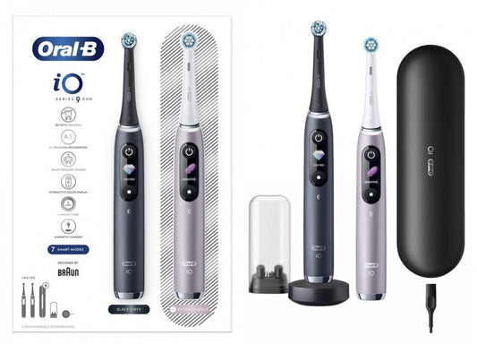 Elektriniai Dantų Šepetėliai Oral-B iO Series 9, 2 vnt.