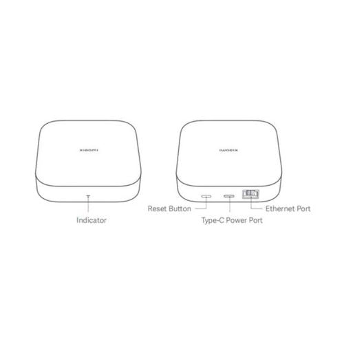 Xiaomi Mi Smart Home Hub 2 BHR6765GL, balta spalva