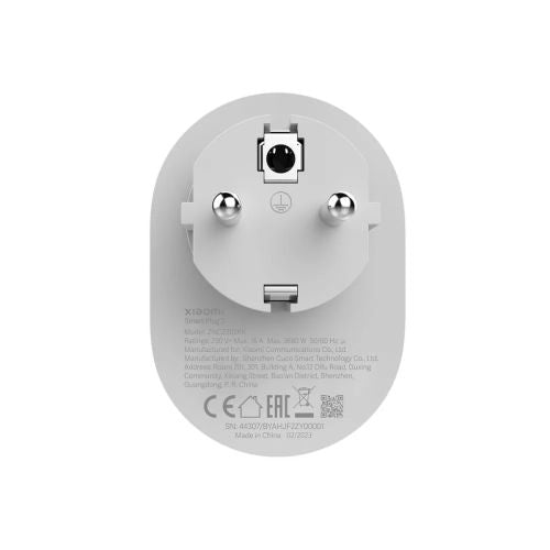 Xiaomi Mi išmanusis kištukas 2 (Wi-Fi) BHR6868EU, balta spalva
