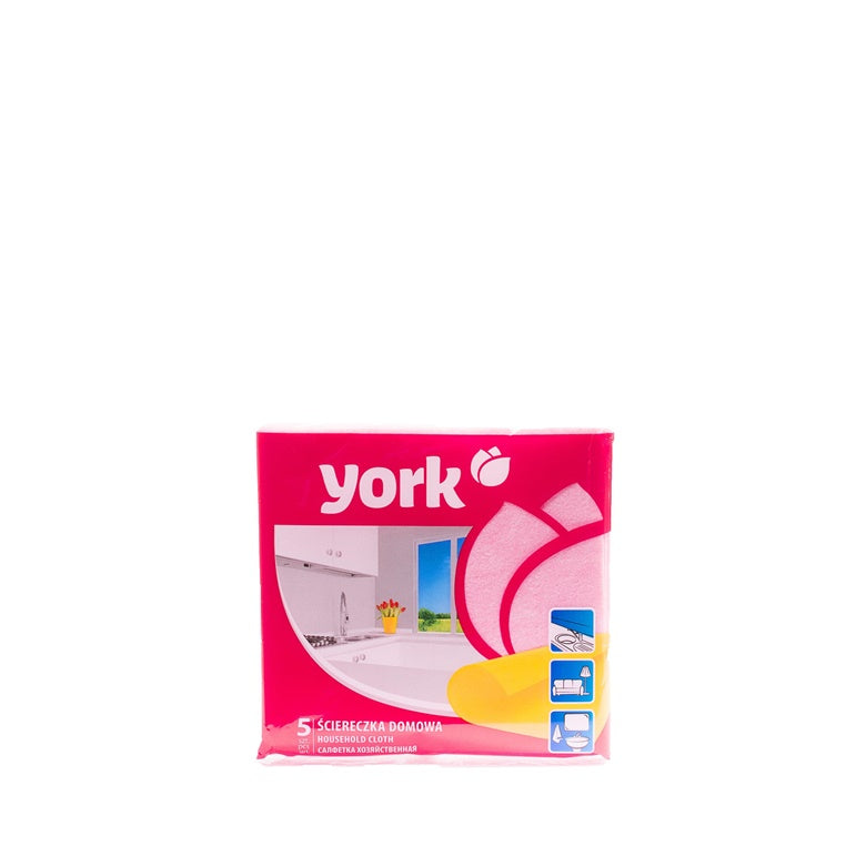 Universalių šluosčių komplektas York, 5 vnt., 35 x 34 cm