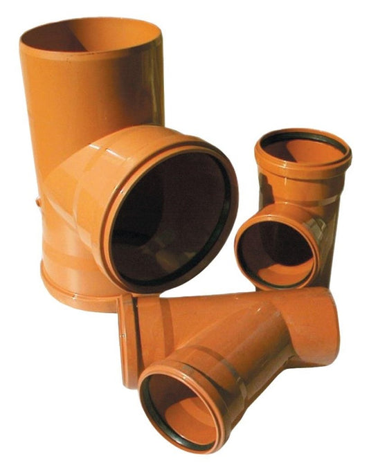 Trójnik kanalizacyjny Magnaplast, Ø 110 / 110 mm, 45°