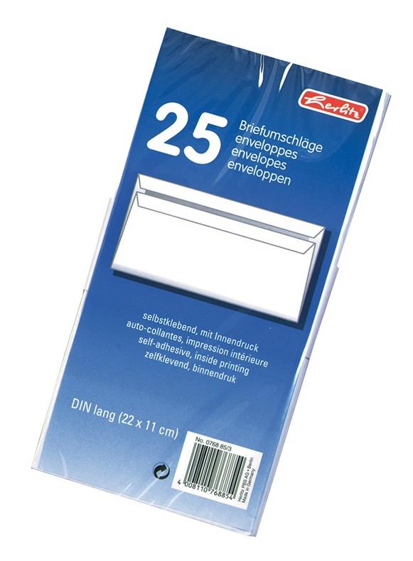 Vokai Herlitz DL, 25 vnt