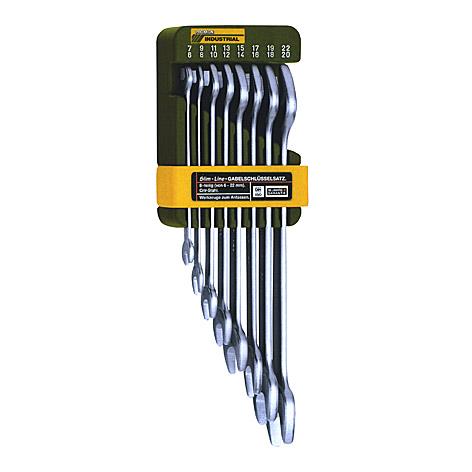 Flat wrench set 23800, 6 - 22 mm, 8 pcs.