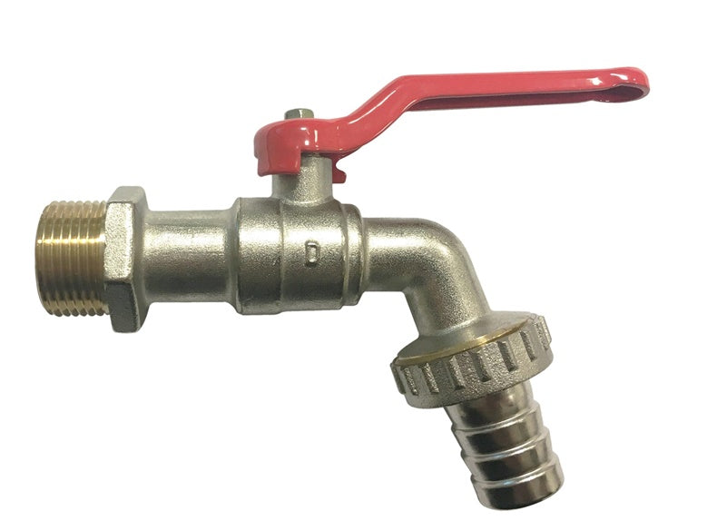 Garden tap TDM Brass, 1/2", 3/4" internal/external thread