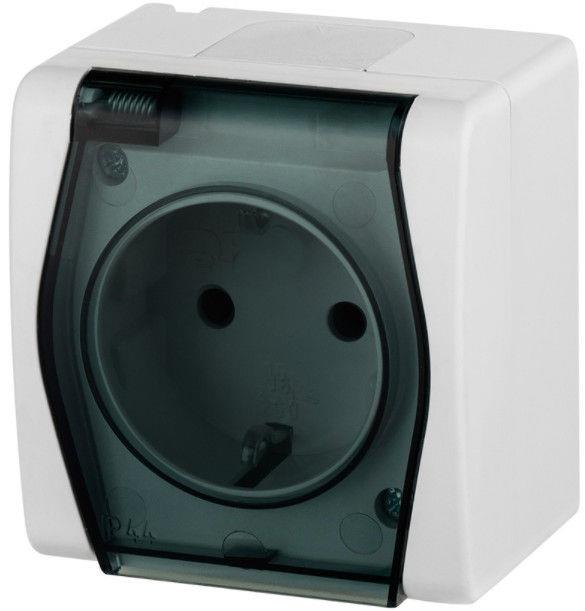 Kištukinis lizdas ELEKTRO-PLAST HERMES2, IP44