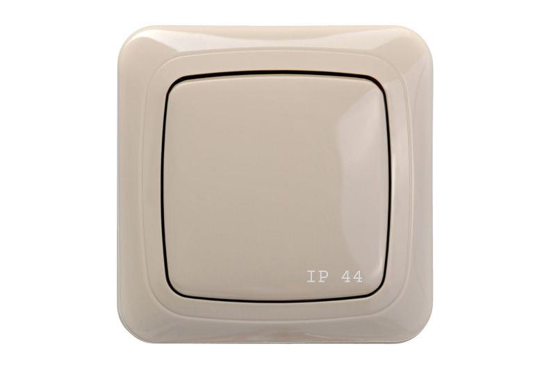 Switch LIREGUS ALFA, sand, IP44