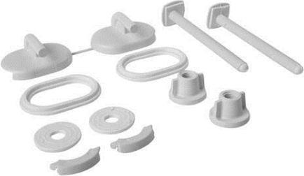 Toilet seat mounting screws Cersanit Koral, 2 pcs.