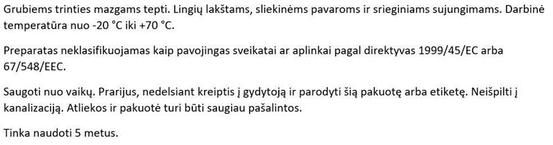 Smar grafitowy, 0,8 l