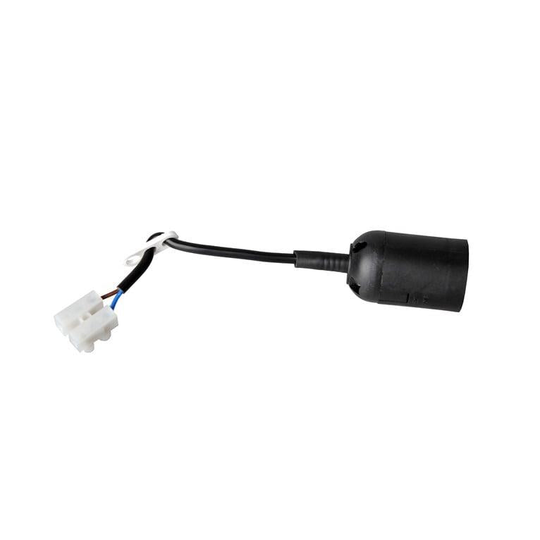 Repair work socket Liregus LRD-20J, E27, black