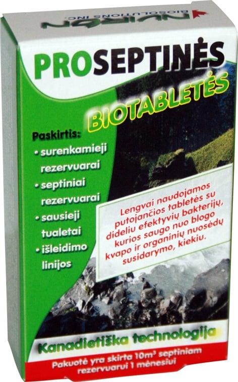 Biotablets, for cleaning sewers, 0.02 kg