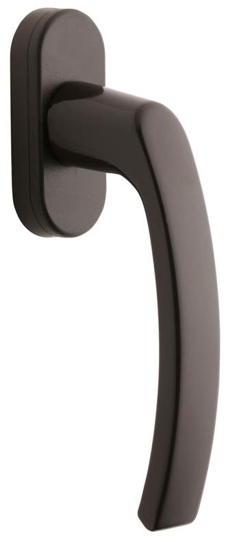 Window handle Barcz Gamma, brown