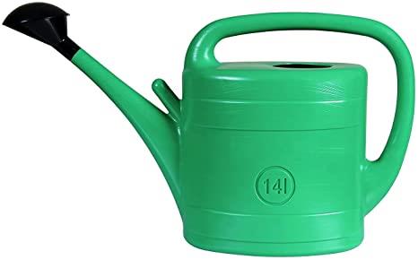 Plastic watering can, with a nozzle, 14 l