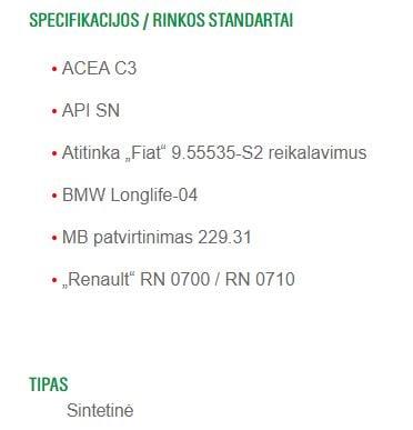 Castrol Magnatec C3 5W-40 4L Engine Oil