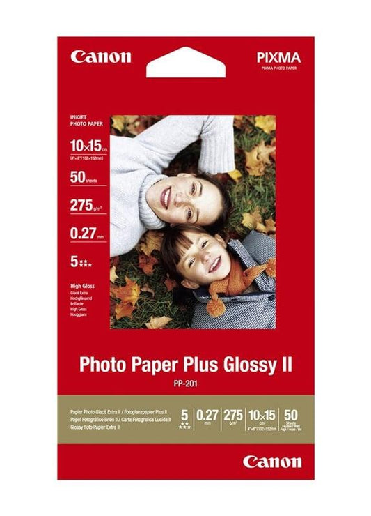 Photo Paper Canon PP-201, glossy, 10 x 15 cm