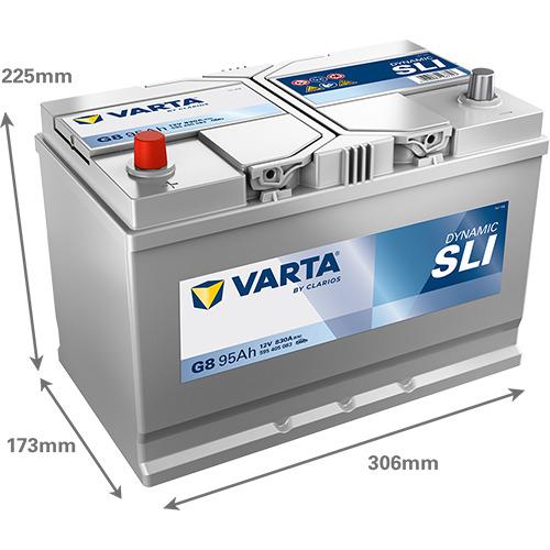 Varta BD G8 battery, 95 Ah, 830 A, 12 V