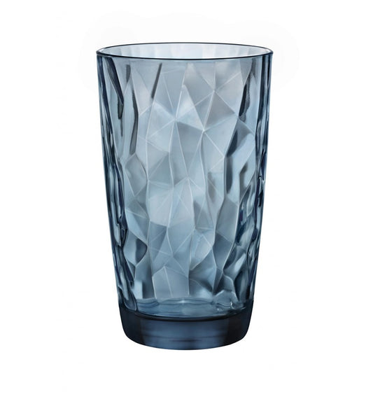 Stiklinė BORMIOLI ROCCO DIAMOND COOLER, 470 ml, mėlyna