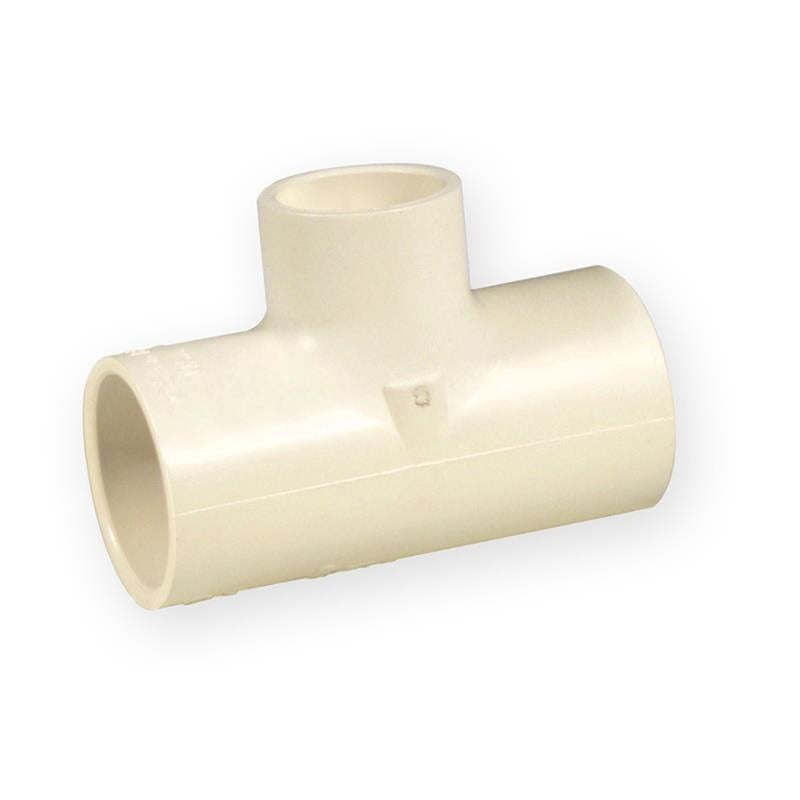 Trójnik 4711-101, PVC-C, 3/4"x3/4"x1/2" klejony wewnętrznie