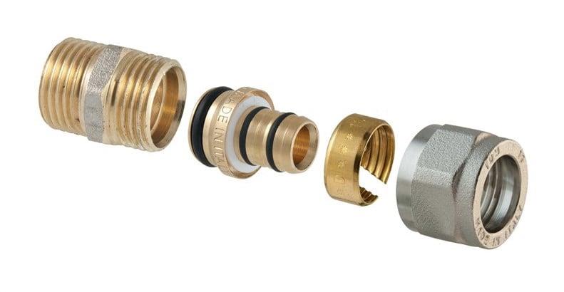 Rozłączana. Końcówka gwintowana 1430, 1/2" x 18 mm gwint zewnętrzny