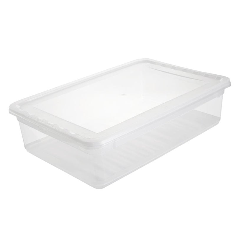 Pudełko do przechowywania KEEEPER, 8 l, przezroczyste, 39×26,5×10 cm