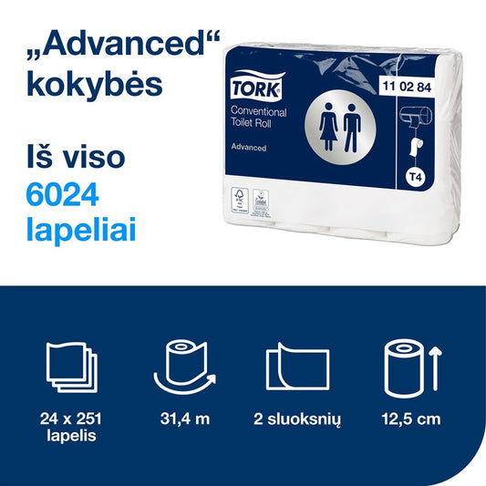 Toilet paper Tork Conventional Advanced, 24 pcs.