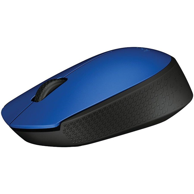 Belaidė kompiuterio pelė LOGITECH M171, mėlyna