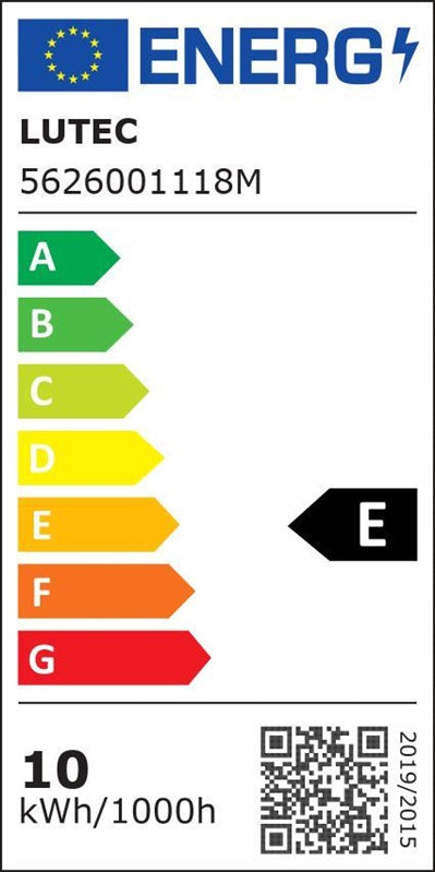 Sieninis lauko šviestuvas LUTEC 6260, 11 W, LED