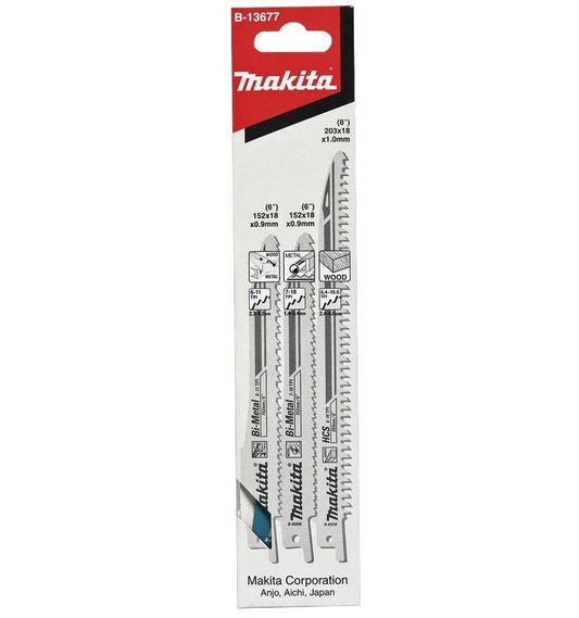 Saw blade set Makita B-13677, 3 pcs.
