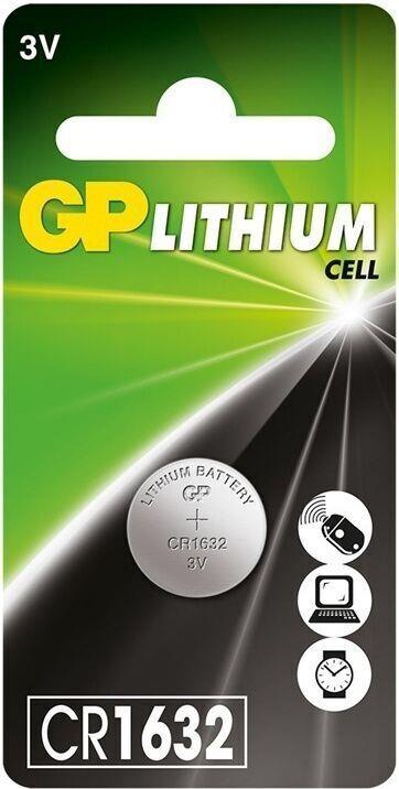 Elementas GP LITHIUM CR1632, 3V