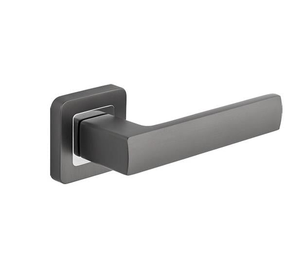 Internal Door Handle Metal-Bud Brea/Trend, Graphite