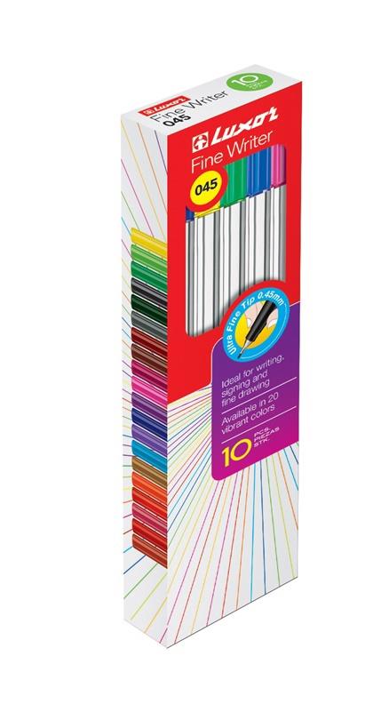 Gel pen Luxor 7122, blue