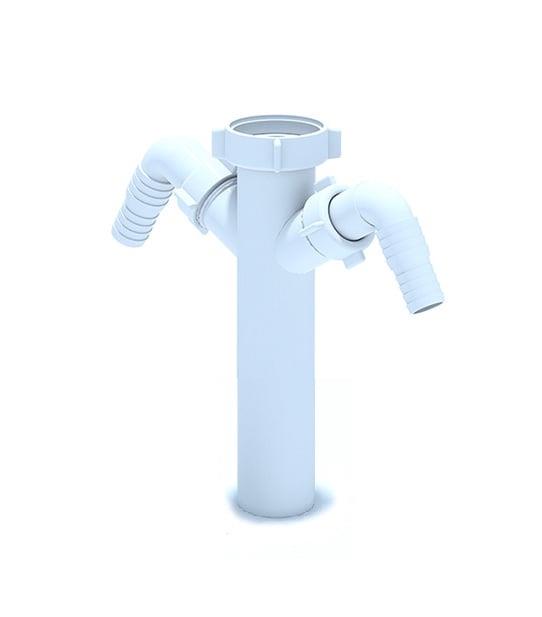 Washing machine and dishwasher branch, 1 1/2x40mm