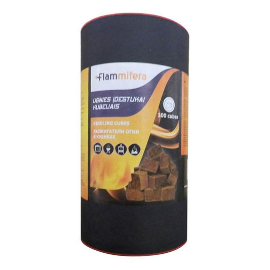 Firelighters in cubes, 100 pcs.