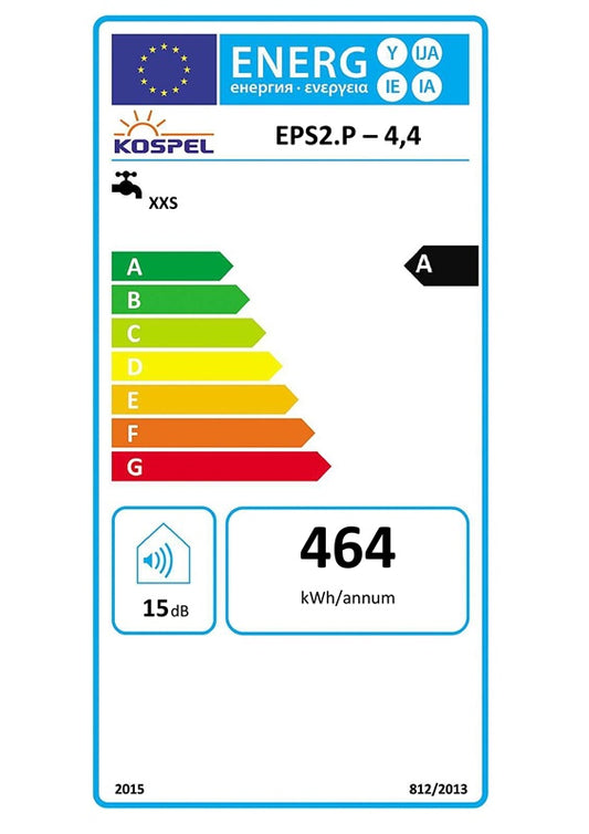 Momentinis vandens šildytuvas KOSPEL EPS2.P-4.4 PRISTER