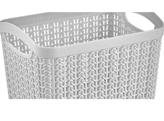 Storage Basket Knit M-093, 3.3 l, plastic