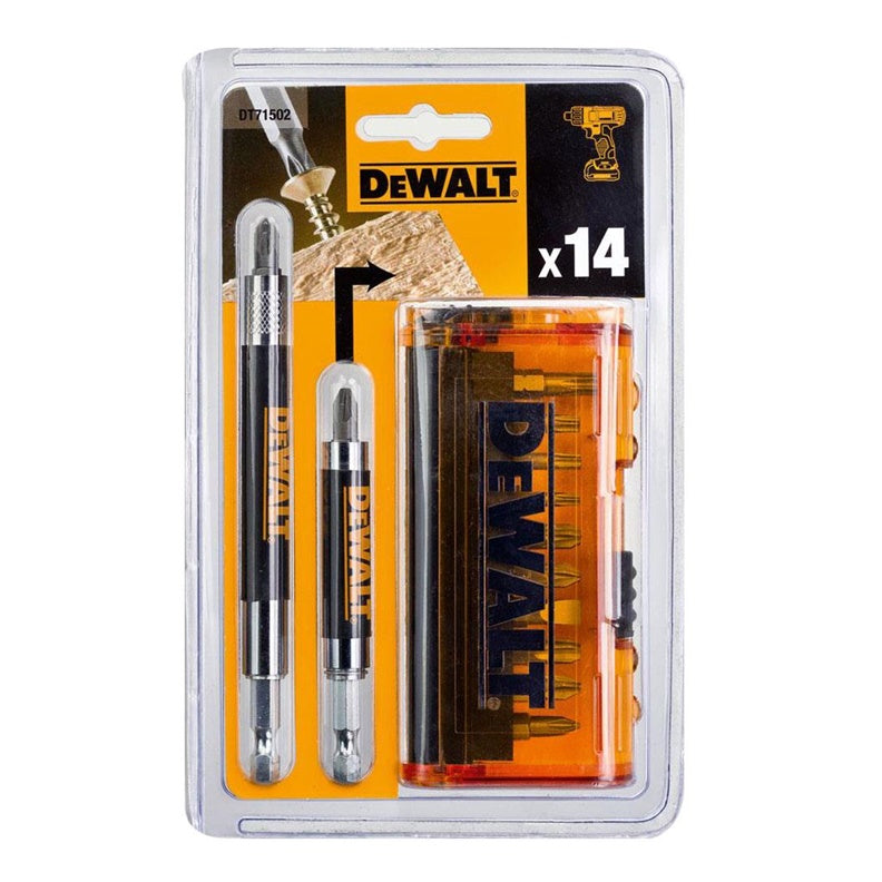 Screwdriver bits Dewalt, 14 pcs.