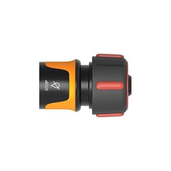 Fiskars Connector with Manual Valve, Ø 19 mm