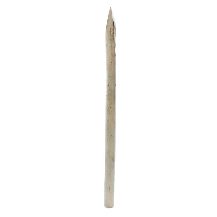 Treated stake, pointed, class 3, 50 - 60 x 1800 mm