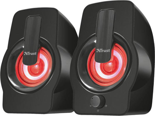 Trust Gemi RGB 2.0 PC speakers, black