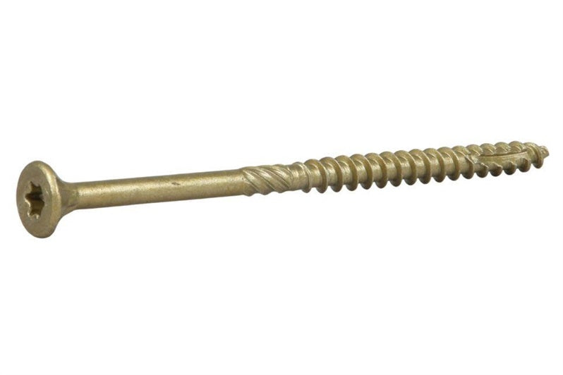 Essve Wood Screws, 6 x 60 mm, ZN, TX30, 100 pcs.