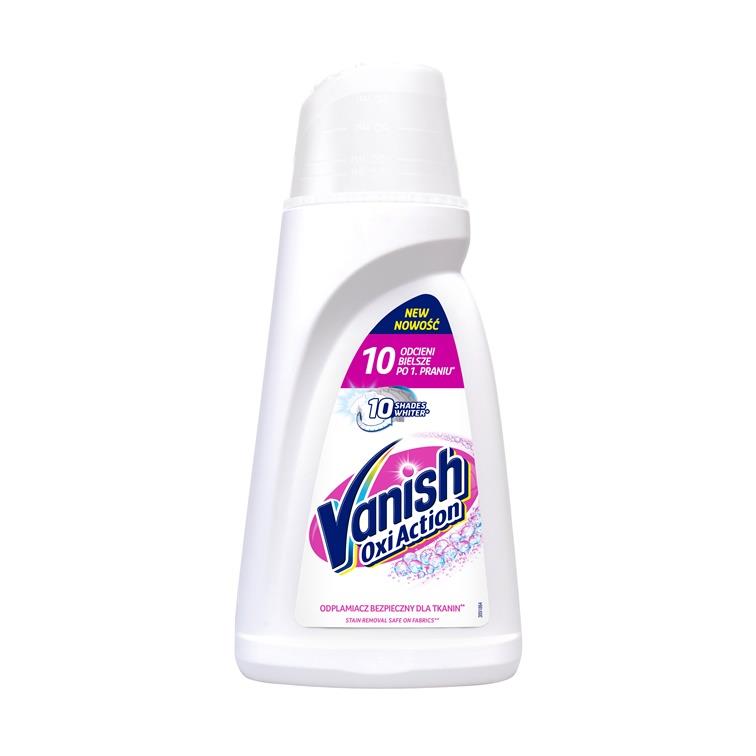 Stain Remover VANISH OXI ACTION WHITE, 1 l