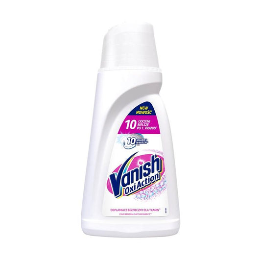 Stain Remover VANISH OXI ACTION WHITE, 1 l